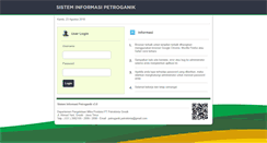 Desktop Screenshot of petroganik.net