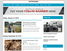 Tablet Screenshot of petroganik.com